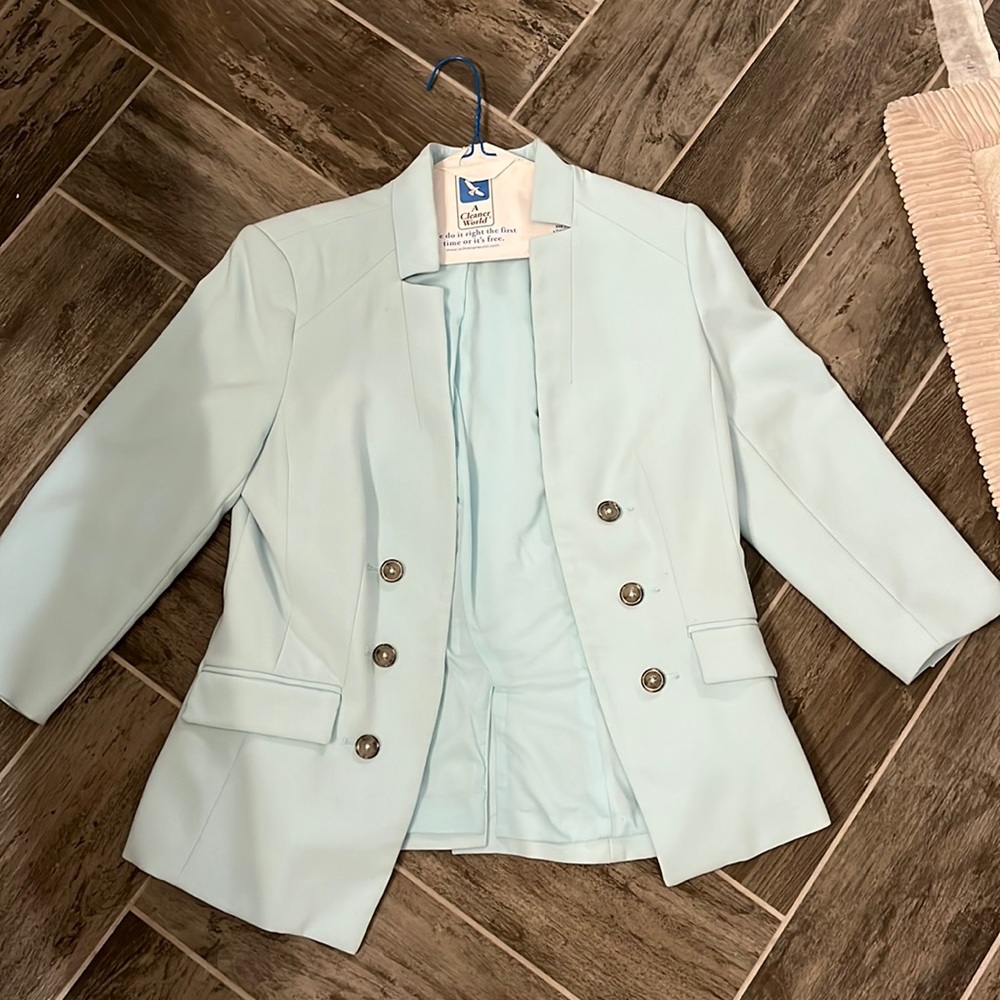 WHBM Light Blue Blazer